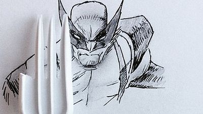 bild aus der news Plastikgabel und Zahnstocher: Ein 17-jähriger Künstler zeichnet berühmte Filmhelden um Alltagsgegenstände herum