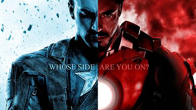 bild aus der news Whose side are you on? Jeremy Renner teilt frühes Artwork zu "Captain America 3: Civil War"