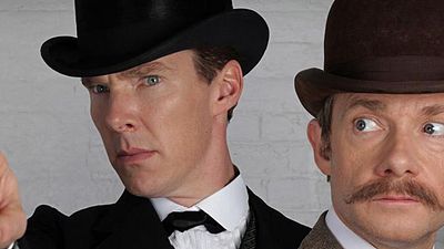 bild aus der news "Sherlock": Neues Bild zum Weihnachtsspecial mit Benedict Cumberbatch und Martin Freeman
