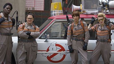 bild aus der news Grandioses Gruppenfoto: Girl-Power am Set von "Ghostbusters"