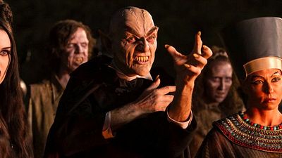 bild aus der news "Ich hoffe, er hat nicht wirklich Monster auf dem Dachboden": Jack Black, Dylan Minnette und Regisseur Rob Letterman sprechen über ihren Familien-Gruselfilm "Gänsehaut" [Video]