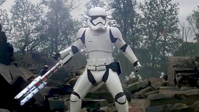 bild aus der news Kampfeslustiger Sturmtruppler aus “Star Wars 7“ ist Fanliebling und bekommt von Lucasfilm eigenen Namen