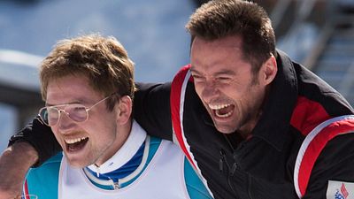 bild aus der news "Eddie The Eagle": Das sagt der wahre Eddie zum Skispringer-Biopic mit Hugh Jackman und Taron Egerton