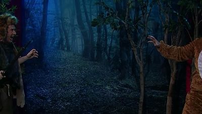 bild aus der news Der mit dem Bär tanzt: "The Revenant" wird zum Musical im witzigen Video mit James Corden und Martin Short