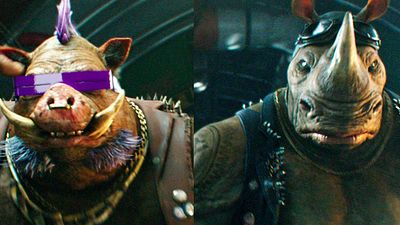 bild aus der news Body Horror mal anders: Die Entstehung von Bebop und Rocksteady im neuen "Teenage Mutant Ninja Turtles 2"-Clip