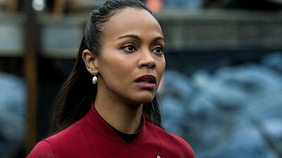 bild aus der news "Star Trek Beyond": Zoe Saldana präsentiert den deutschen Trailer zum Sci-Fi-Abenteuer um die Enterprise