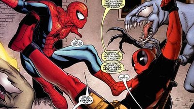 bild aus der news In ihrem neuen Comic: So machen sich Deadpool und Spider-Man über "Batman V Superman" lustig