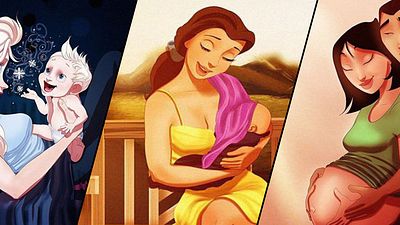 bild aus der news Arielle, Belle, Elsa & Co.: So sehen die Disney-Prinzessinnen als glückliche Mamas aus