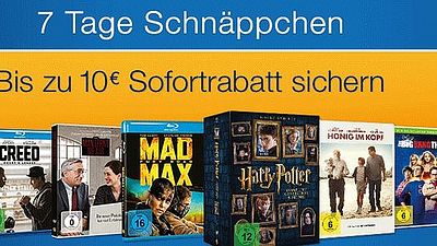 bild aus der news 7 Tage Schnäppchen bei Amazon - Sofortrabatt auf Filme und Serien-Boxen und weitere Angebote