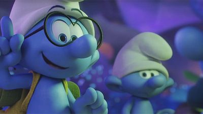 bild aus der news Eine boxende Blume und viel Geschlumpfe im deutschen Trailer zu "Die Schlümpfe - Das verlorene Dorf"