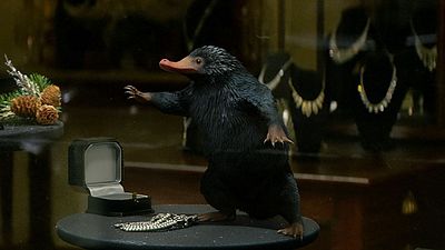 bild aus der news Lecker Niffler: Fan backt Torte mit lustigem Tierchen aus "Phantastische Tierwesen und wo sie zu finden sind"