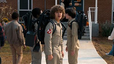 bild aus der news Die Jungs als Ghostbusters im ersten Trailer zur 2. Staffel von "Stranger Things"