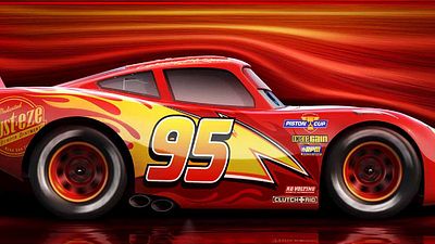 bild aus der news "Cars 3: Evolution": Im deutschen Trailer zum Pixar-Sequel gibt Lightning McQueen nicht auf