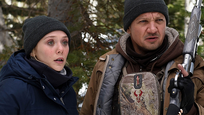 bild aus der news "Wind River": Im ersten Trailer zum Thriller des "Sicario"-Autors jagen Elizabeth Olsen und Jeremy Renner einen Killer