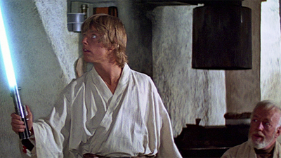 bild aus der news Hollywood-Ausverkauf: Luke Skywalkers Original-Lichtschwert und R2-D2 kommen unter den Hammer