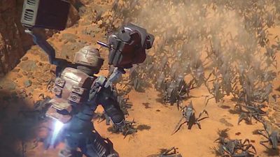 bild aus der news Bug-Massaker auf dem roten Planeten: Neuer Trailer zu "Starship Troopers: Traitor Of Mars"