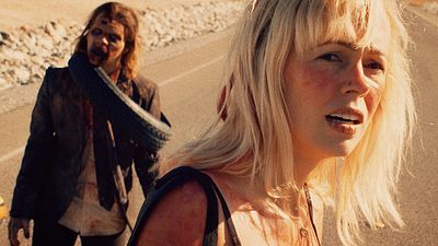 bild aus der news Auf High Heels durch die Wüste flüchten: Deutsche Trailerpremiere zum Zombie-Horror "It Stains The Sands Red"
