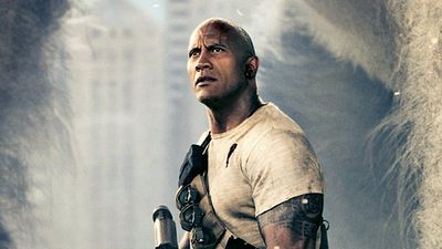 bild aus der news Neuer Trailer zur Videospiel-Verfilmung "Rampage": Dwayne Johnson gegen einen fliegenden Monster-Wolf
