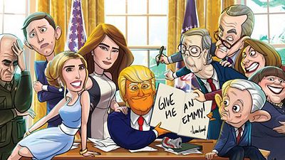 bild aus der news Trump-Alltag im Weißen Haus:  Zeichentrick-Politsatire  "Our Cartoon President" ab jetzt auf Sky Atlantic
