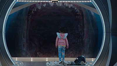 bild aus der news "Meg": Im neuen Trailer zum Monster-Actioner will Jason Statham den Mega-Hai bluten lassen