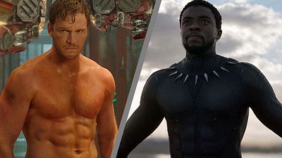 bild aus der news Versautes Selfie: Chris Pratt neckt seinen "Avengers 3"-Kollegen Chadwick Boseman