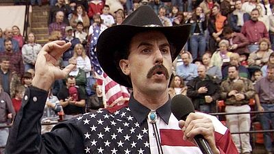 bild aus der news Humor-Nachhilfe bei Trump? "Borat" Sacha Baron Cohen teast neues Comedy-Projekt