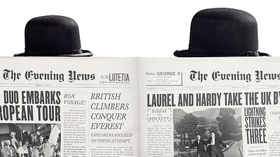 bild aus der news John C. Reilly ist Dick und Steve Coogan ist Doof: Das 1. Bild zum Biopic "Stan & Ollie"!