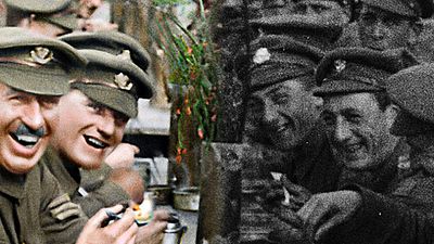 bild aus der news Der 1. Weltkrieg in Farbe und 3D: Trailer zu Peter Jacksons "They Shall Not Grow Old"