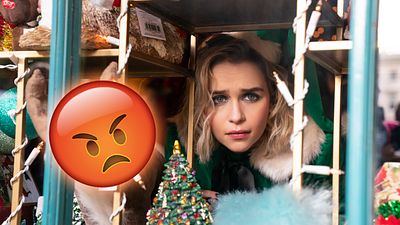 bild aus der news Emilia Clarke ist tierisch genervt, dass Fans den Twist von "Last Christmas" vorab enthüllen wollen