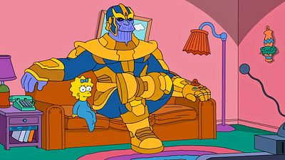 bild aus der news "Avengers: Infinity War" lässt grüßen: Poster zur Marvel-Parodie-Episode von "Die Simpsons"