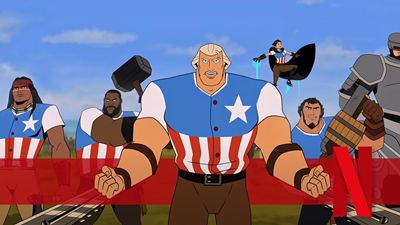 Teils "Avengers", teils "Star Wars", teils "Magic Mike": Trailer zum starbesetzten Netflix-Animations-Spaß "America: Der Film"