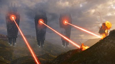bild aus der news Neu im Heimkino: In diesem Sci-Fi-Kracher erwartet euch ein Action-Feuerwerk mit "Star Wars"-Star und jeder Menge Aliens