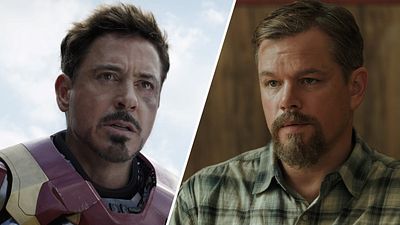 bild aus der news "Iron Man"-Star als Bösewicht ? Robert Downey Jr. und Matt Damon im neuen Film von Christopher Nolan