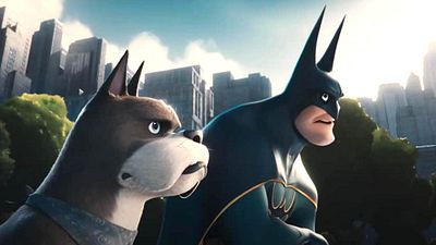 bild aus der news Keanu Reeves als Batman im deutschen Trailer zum DC-Film "Super-Pets" – mit Dwayne Johnson als Supermans Hund!