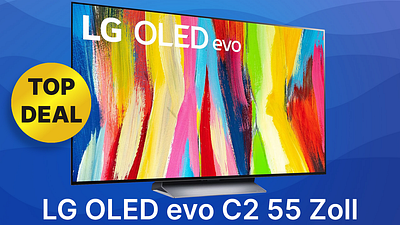 bild aus der news Einer der besten 4K-Fernseher bei Amazon im Angebot: Der LG OLED evo C2 4K TV bietet brillantes Bild auf 55 Zoll