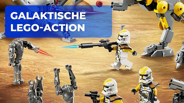 bild aus der news Heftige Schlachten, gewaltige Armeen: Diese LEGO "Star Wars"-Sets katapultieren euch mitten in die Klonkriege