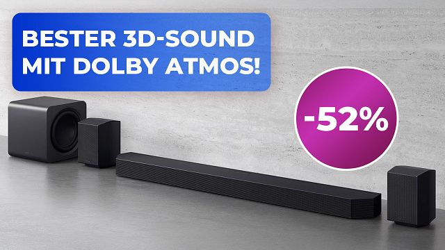 bild aus der news DAS Heimkino-Upgrade: MediaMarkt schmeißt euch die wohl beste Soundbar der Welt über 50% reduziert hinterher