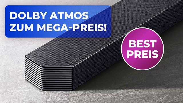 bild aus der news Diese Samsung-Soundbar mit Dolby Atmos ist rund 400 Euro günstiger als das Flaggschiff und laut Tests fast genauso gut!