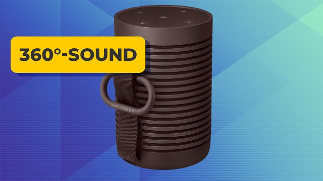 bild aus der news HiFi-Sound rundum: Dass dieser Bluetooth-Lautsprecher von Bang & Olufsen so ungewöhnlich aussieht, hat einen guten Grund!