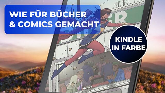 bild aus der news Bücher & Comics in einer digitalen Bibliothek vereint: Dieser Kindle-E-Reader eignet sich hervorragend für beide Formate
