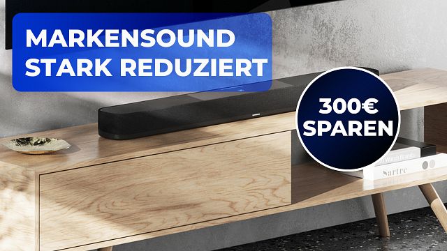 bild aus der news Marken-Sound zum Kracherpreis: Diese Soundbar mit Dual Subwoofer ist gerade 300 Euro günstiger