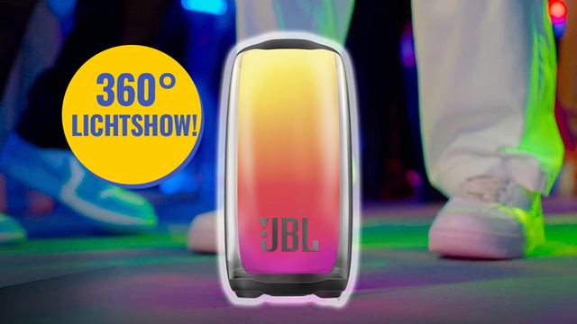 Bluetooth-Box mit Partybeleuchtung: Der JBL Pulse 5 ist der ultimative Blickfang und jetzt bei Amazon besonders günstig