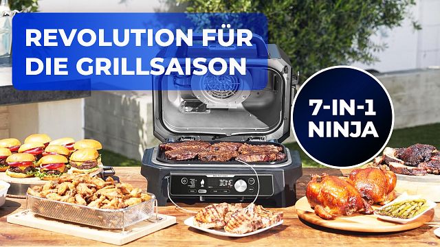 bild aus der news Grill, Smoker & vieles mehr: Outdoor-Fans werden diesen 7-in-1-Ninja lieben