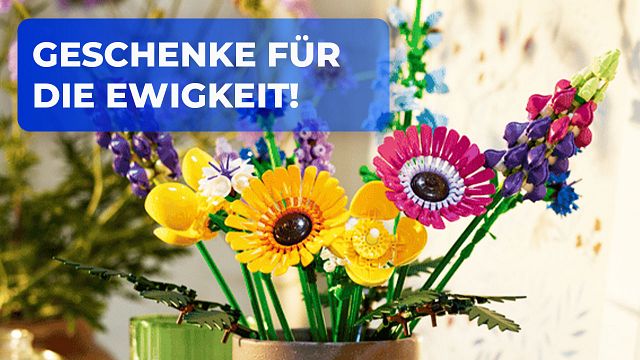 bild aus der news Das perfekte Muttertags-Geschenk: LEGO-Blumen aus der Botanicals-Reihe bei Amazon im Preisfall