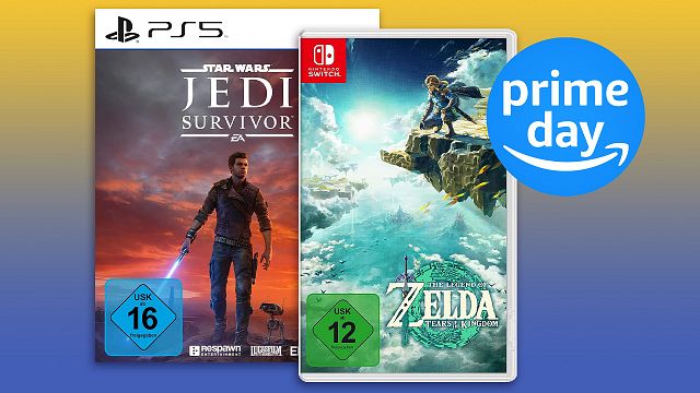 bild aus der news Gaming-Deals am Prime Day: "Zelda: Tears Of The Kingdom", "Star Wars: Jedi Survivor" und weitere Top-Spiele bei Amazon