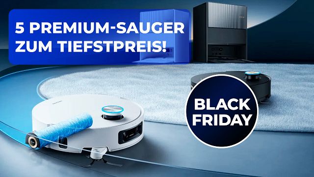 bild aus der news Black Friday bei Amazon: Diese 5 absoluten High-End-Saugroboter von Roborock, Dreame und Mova waren noch nie günstiger!