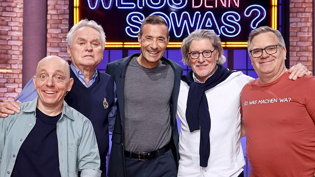 bild aus der news Zwei Fußball-Legenden bei "Wer weiß denn sowas?": Das sind die heutigen Gäste