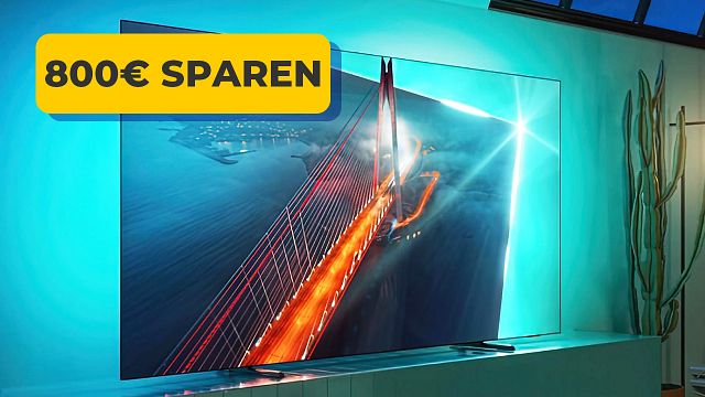 bild aus der news Philips Smart-TV mit Ambilight und OLED krass reduziert: Dieser 4K-Fernseher ist perfekt für Heimkino und Gaming