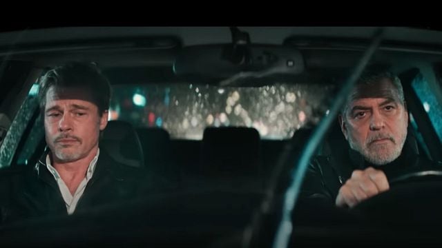 bild aus der news Brad Pitt und George Clooney endlich wieder vereint: Der erste Trailer zu "Wolfs" vom "Spider-Man: No Way Home"-Macher ist da!