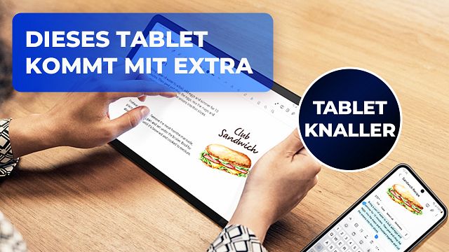 bild aus der news Samsung-Knaller für Sparfüchse: Dieses Tablet mit 36 Monaten Garantie bekommt ihr aktuell fast 30 Prozent günstiger